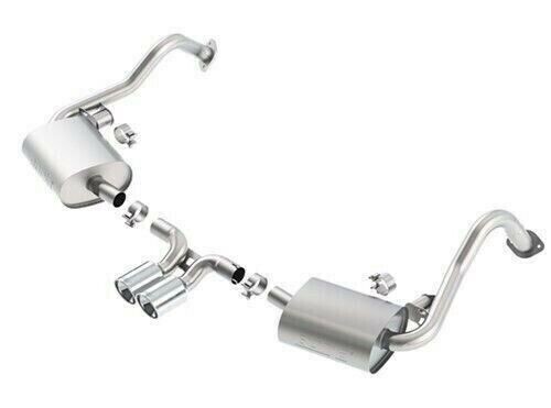 Borla 140534 S-Type Cat-Back Exhaust for 13-16 Porsche Cayman/Boxster 2.7L/3.4L