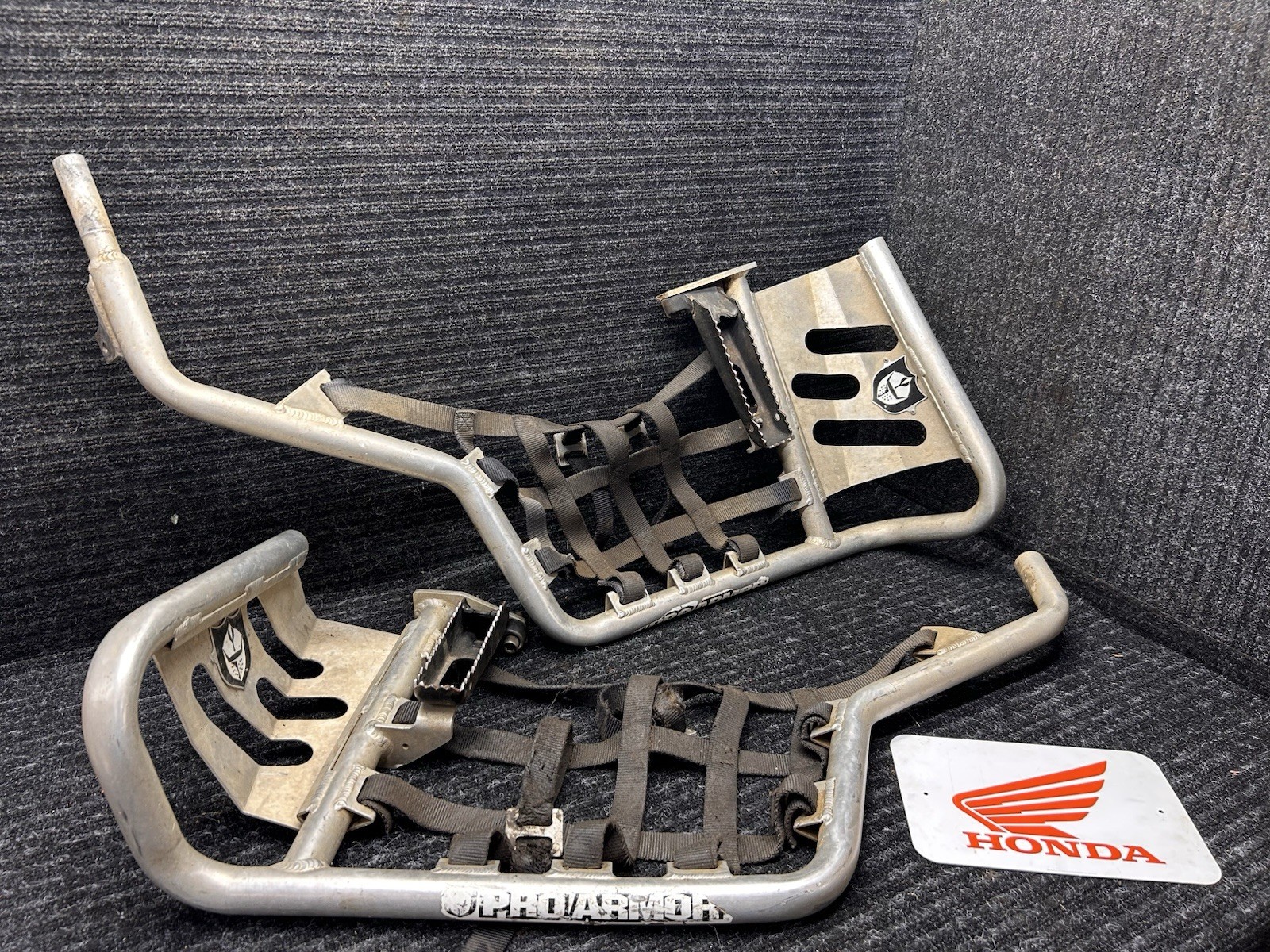 05 PRO ARMOR NERF BARS 04-18 honda trx 450r trx450r foot peg guards 05 PRO ARMOR NERF BARS 04-18 honda trx 450r trx450r foot peg guards