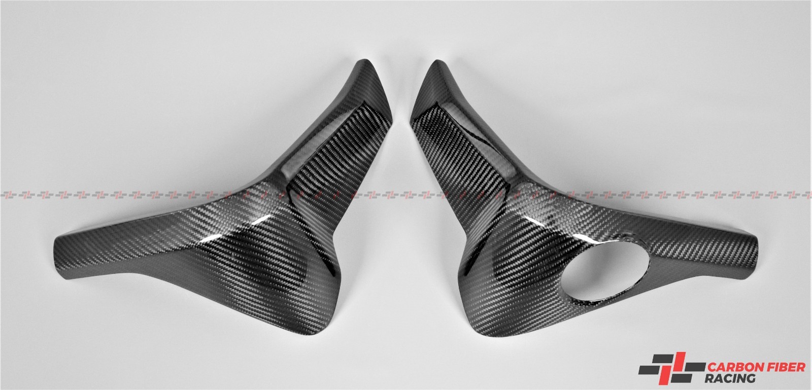 Carbon Fiber Upper Radiator Cowl for Triumph Rocket 3 2020-2022