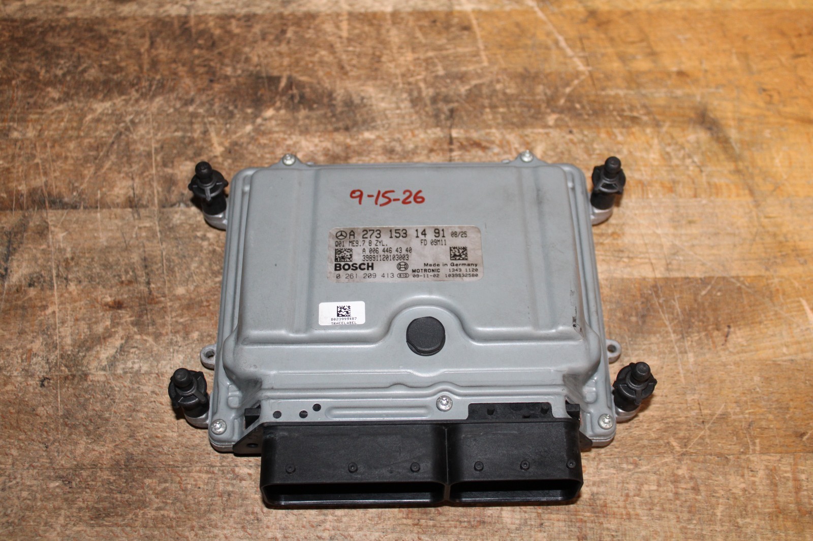07-12 Mercedes X164 GL450 ECU ECM Engine Control Module Unit 2731531491 OEM