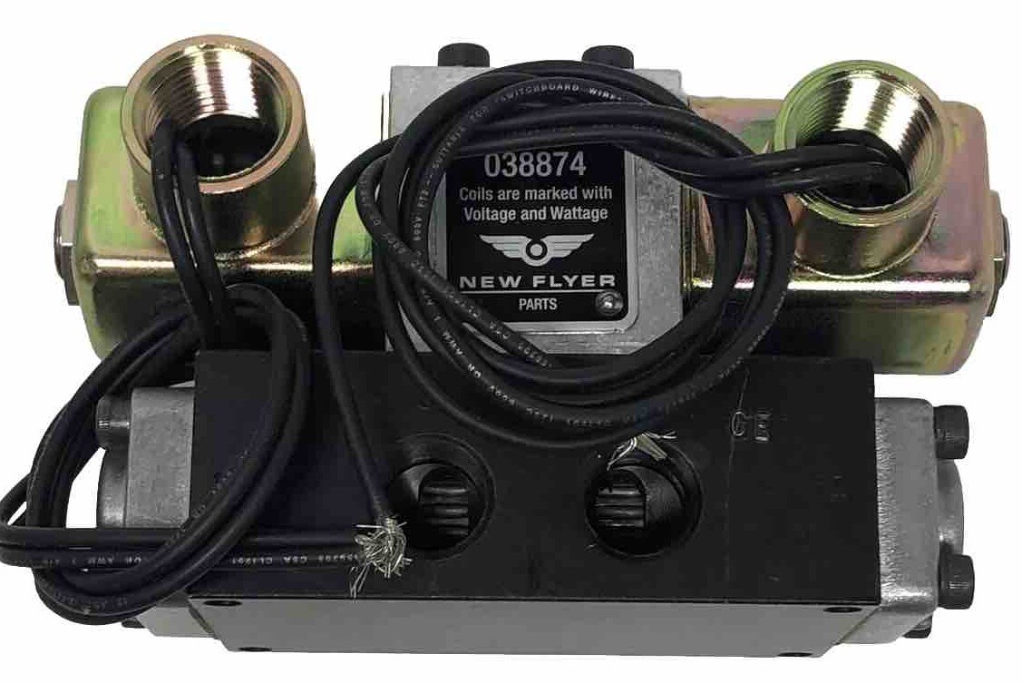 New Flyer 038874 Solenoid Pilot Air Valve New Flyer 038874 Solenoid Pilot Air Valve