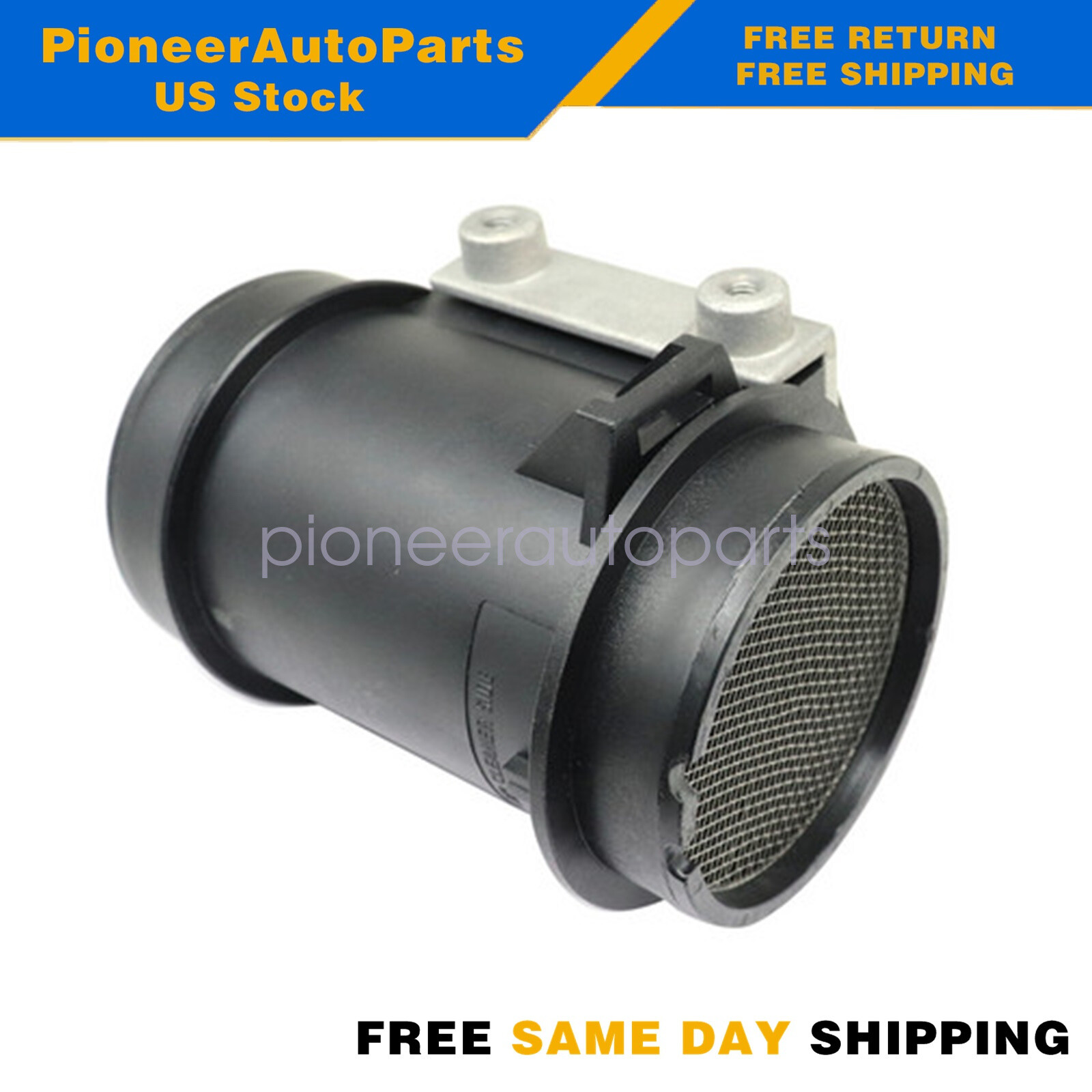 Mass Air Flow Sensor Black For 1985-1989 Pontiac Firebird Chevrolet Corvette