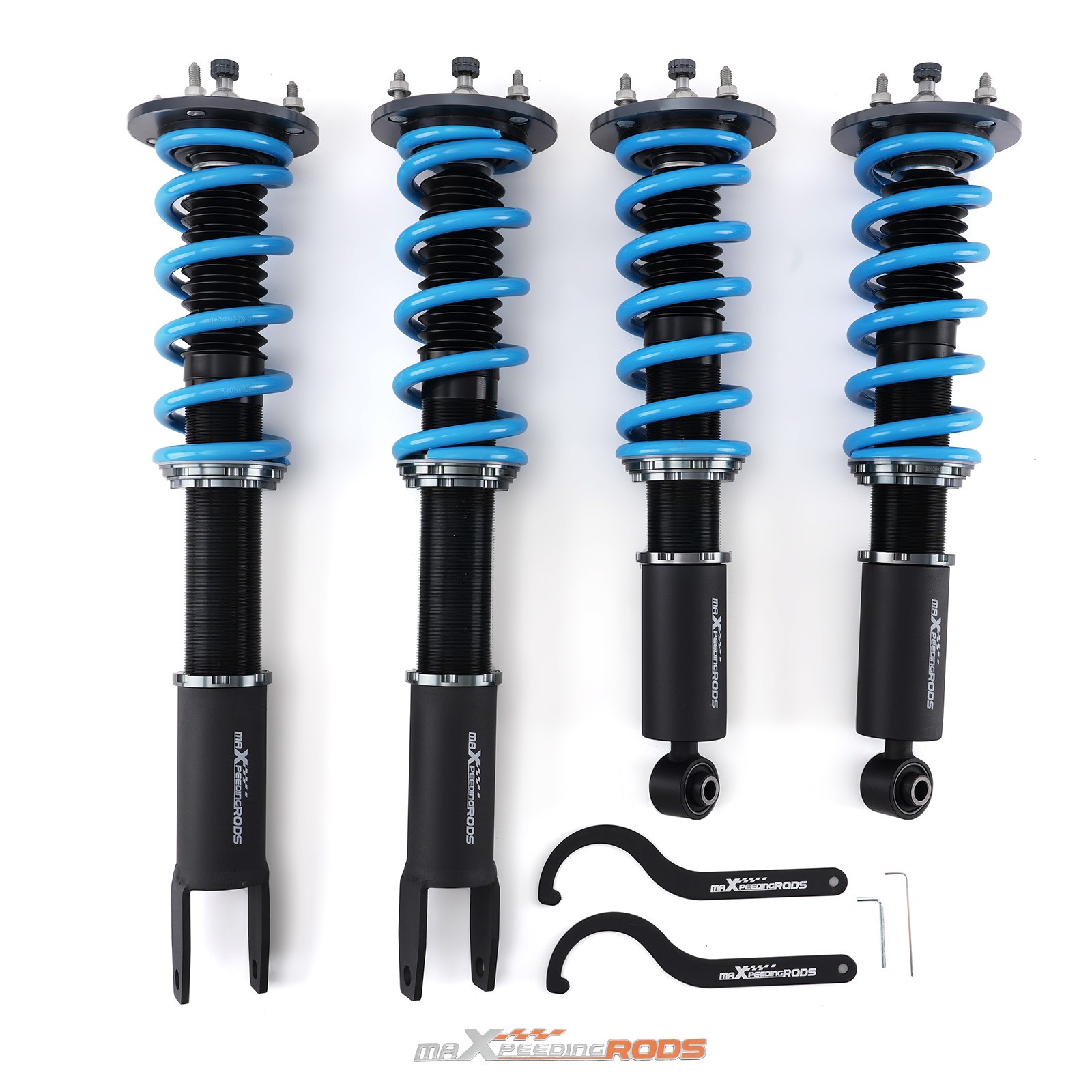 24 Level Damper Adjustable Coilovers Lowering Coils New for 2007-2014 Jaguar XK