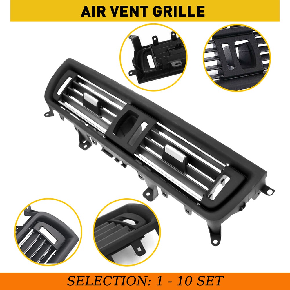 1-10 Front Air Vent Center Dash AC Grille For BMW 520i 528i 535i F10 64229166885