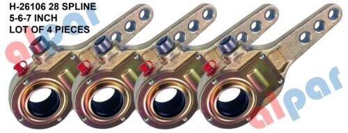 LOT OF FOUR MANUAL SLACK ADJUSTER 1.5 LOT OF FOUR MANUAL SLACK ADJUSTER 1.5