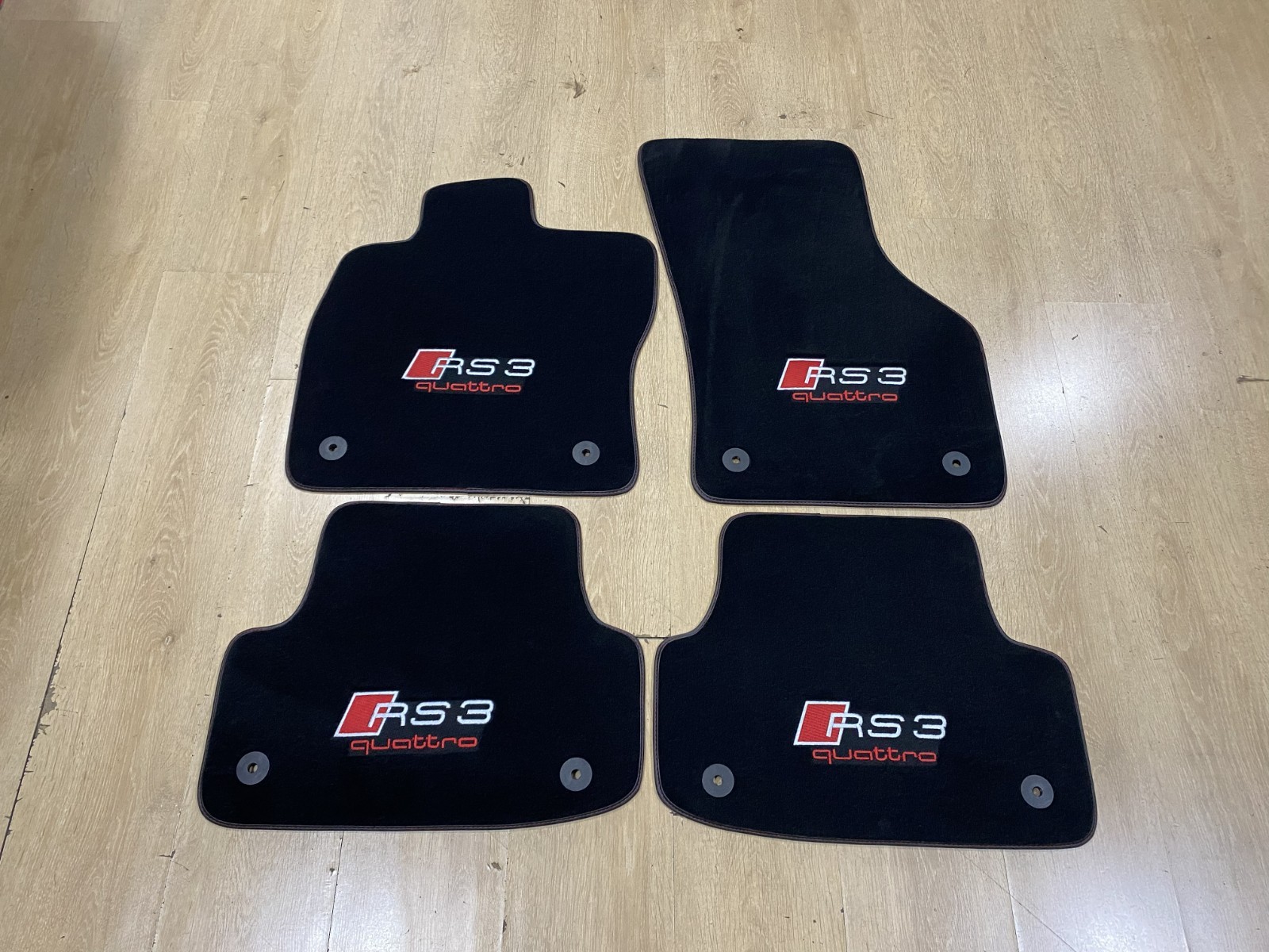 Luxury Floor Car Mats for Audi RS3 2013-2018 8V , Set of 4 , Made to Order Luxury Floor Car Mats for Audi RS3 2013-2018 8V , Set of 4 , Made to Order