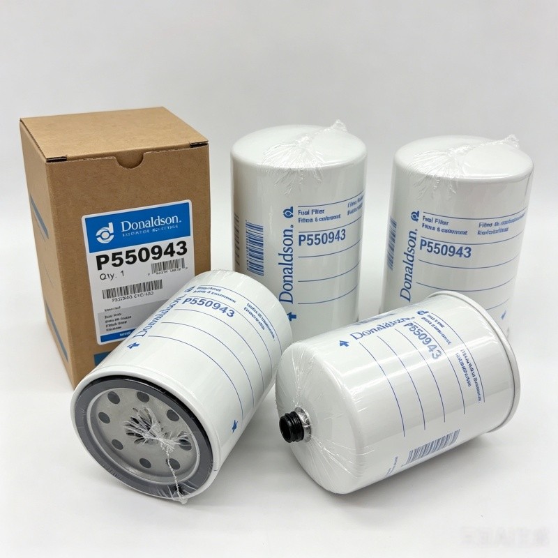 4pcs P550943 Fuel Filter Spin‑On For Donaldson CAT 3I‑1221WIX 33124 BF782 FF5033