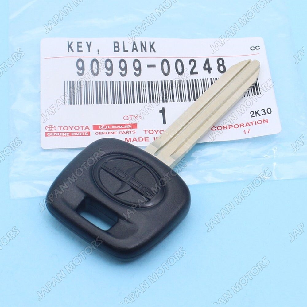 New OEM Genuine Toyota SCION xD tC iQ xA xB Non-Chip Blank Key - 1pc 90999-00248