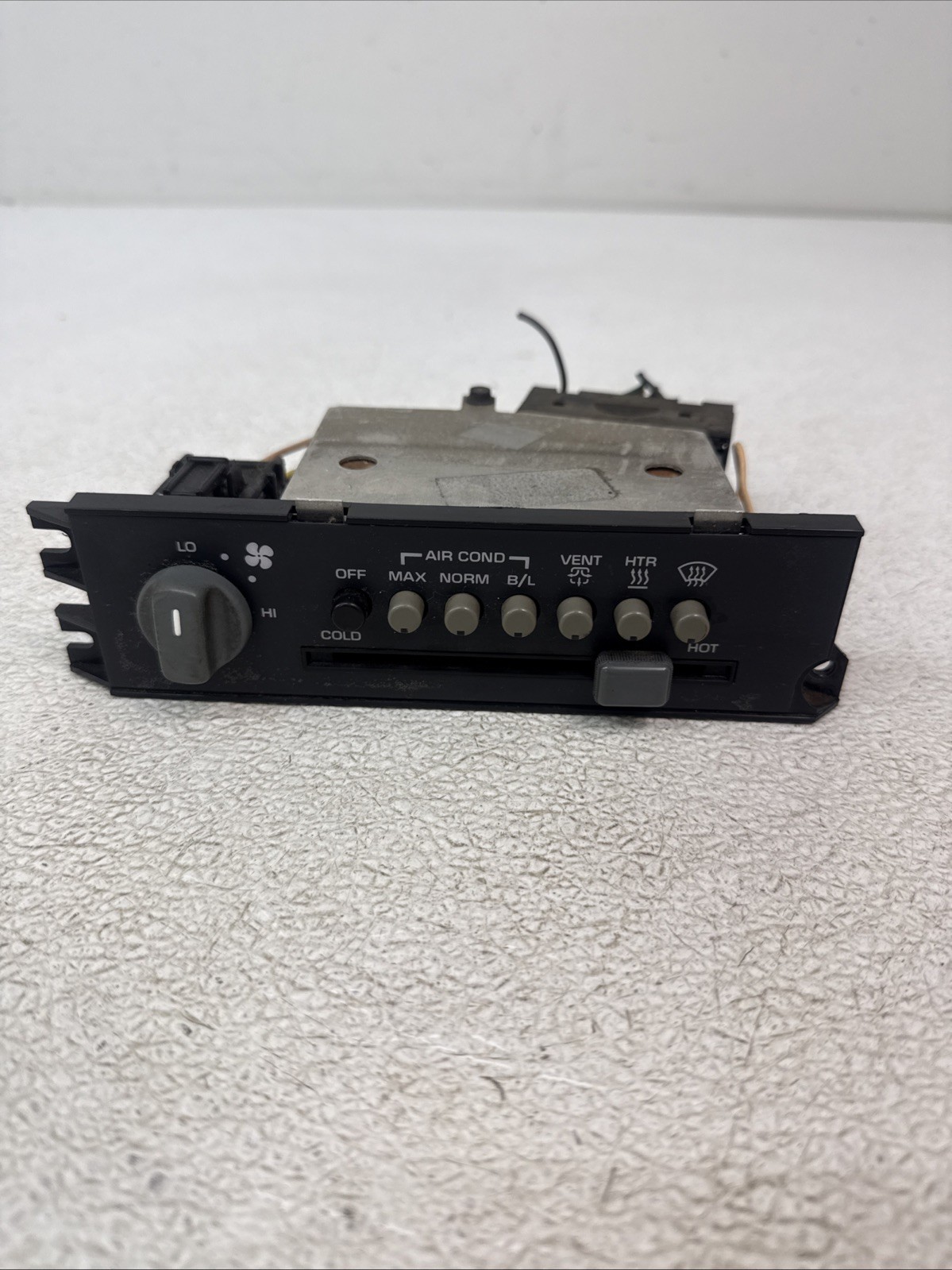 1984-1988 Pontiac Fiero heater control switch assembly ac hvac OEM 1984-1988 Pontiac Fiero heater control switch assembly ac hvac OEM