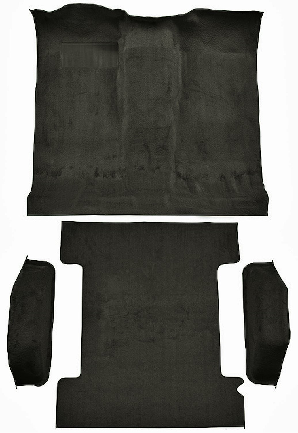 JEGS Molded Cut Pile Passenger Area Carpet for 1974-1977 Chevy Blazer, GMC