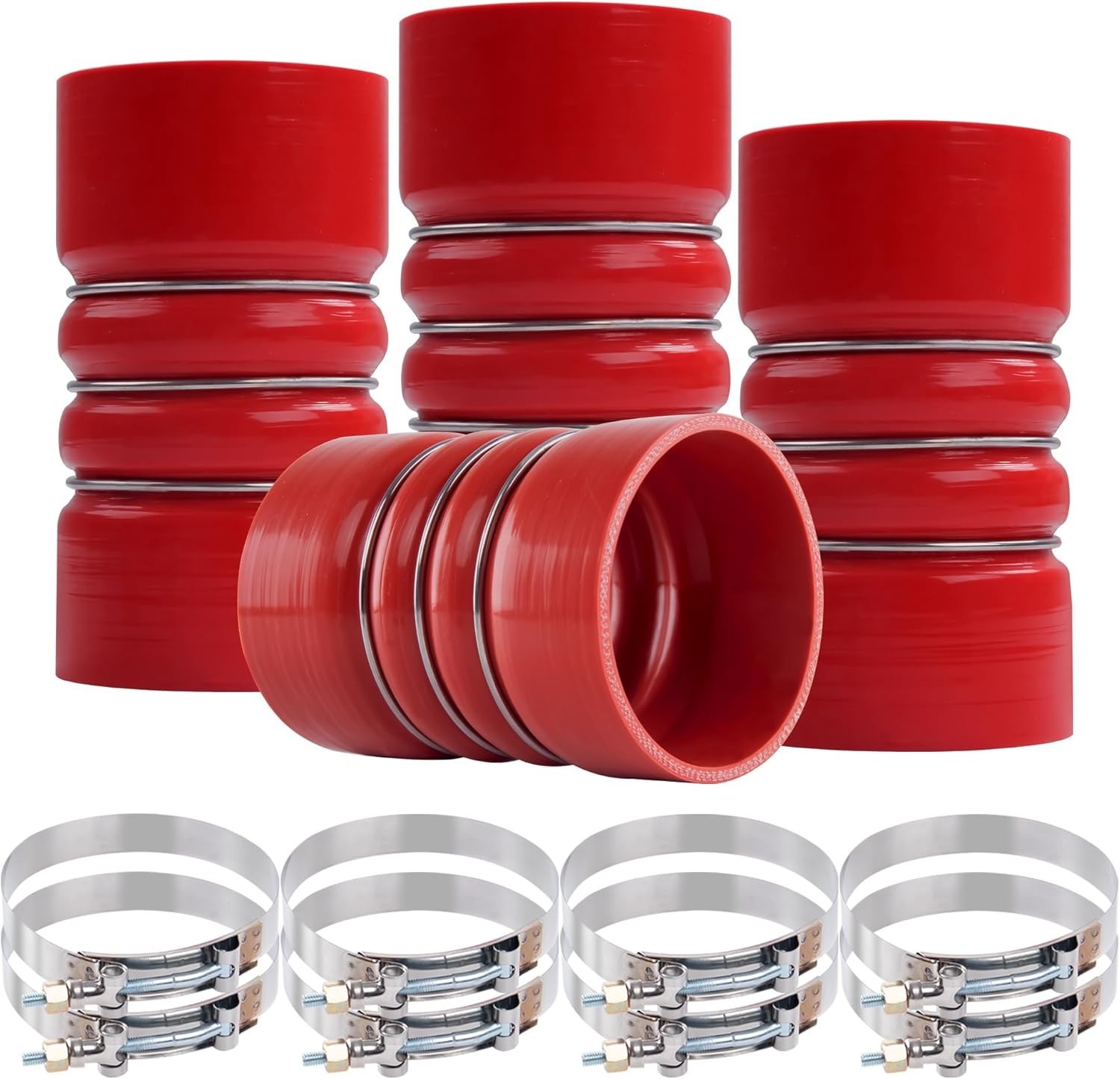 Silicone Charge Air Cooler Hump Hose Boot Set 3 Silicone Charge Air Cooler Hump Hose Boot Set 3