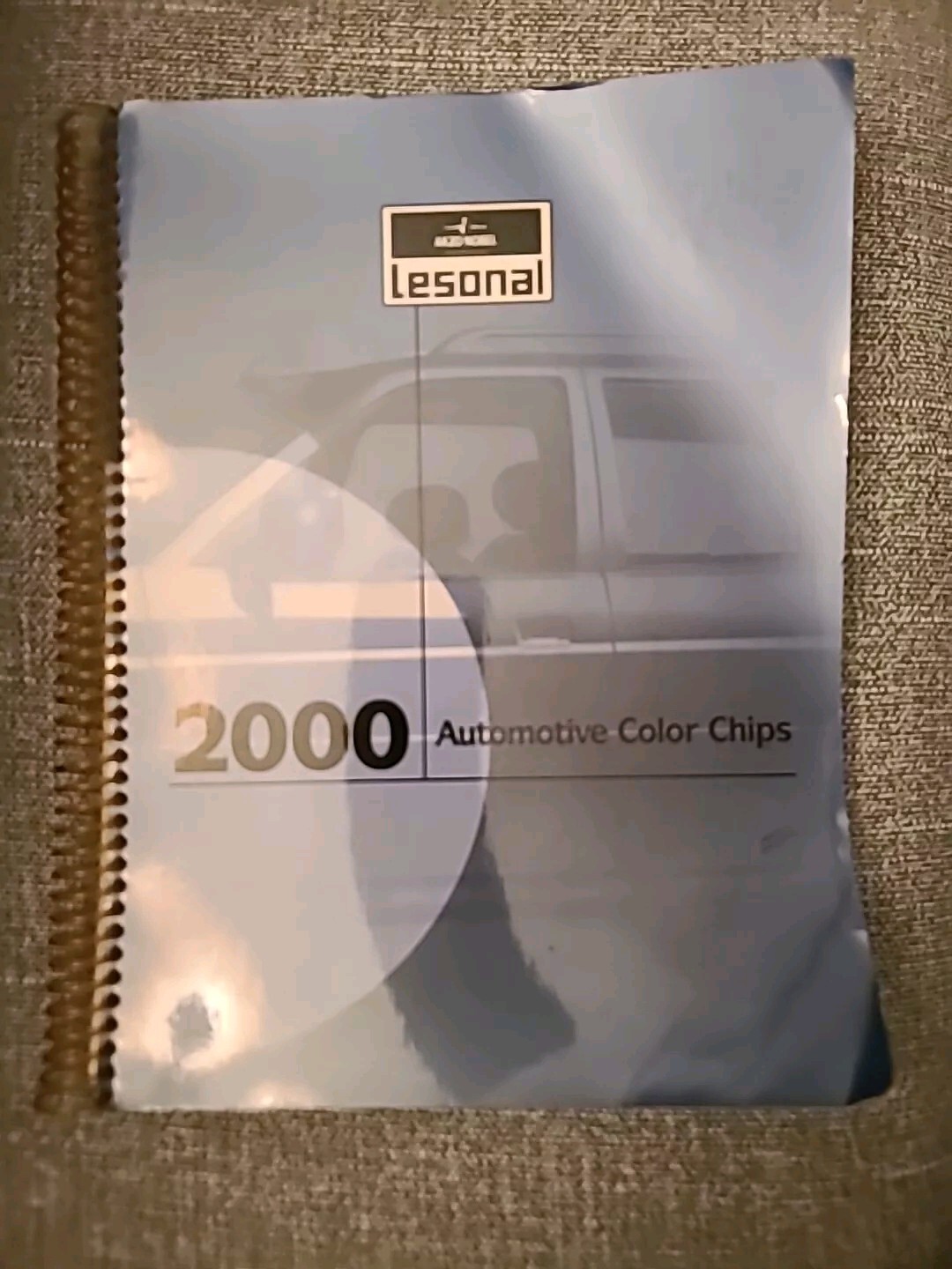 Akzo Nobel Lesonal 2000 Automotive Color Chip Book Akzo Nobel Lesonal 2000 Automotive Color Chip Book