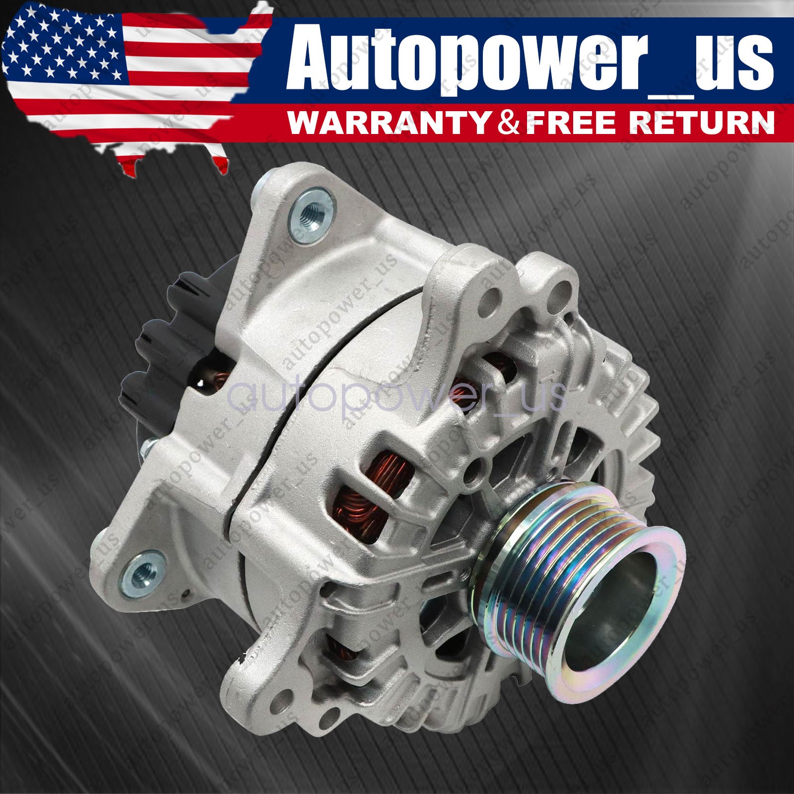 New 220A V6 3.0L Alternator For Audi Q7 2013-2015 06E903023B 6E903023B