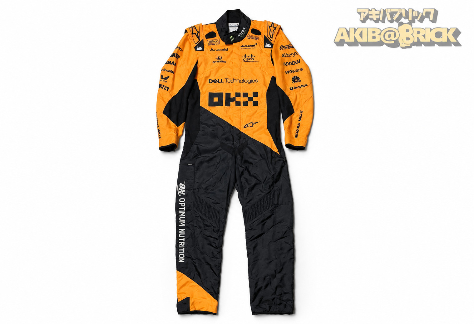McLaren F1 2024 Team-Issued Alpinestars NOMEX Mechanic Racing Suit Excellent