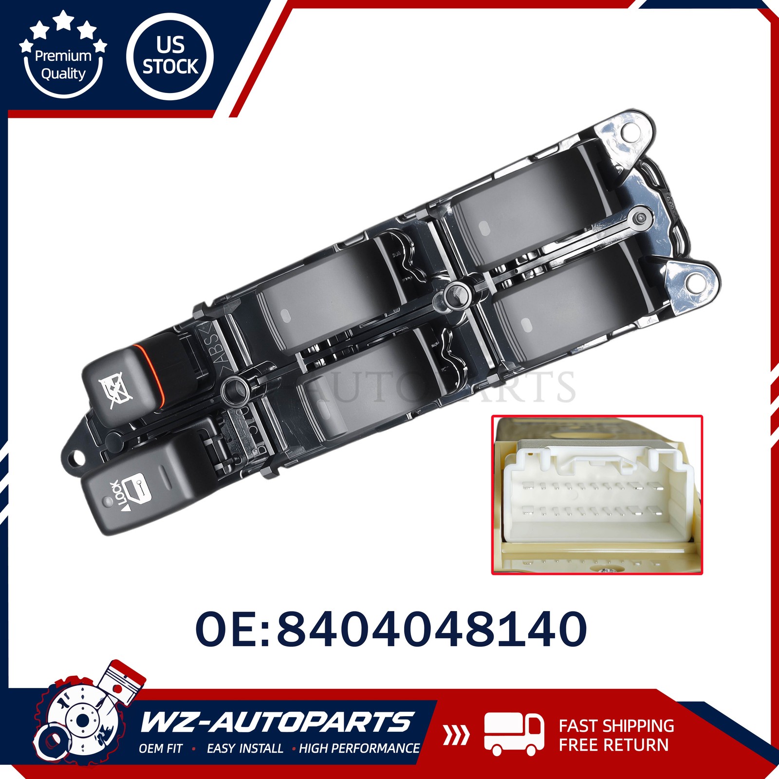 Driver Front Left Power Window Switch For Lexus RX330 RX350 GX470 RX400H