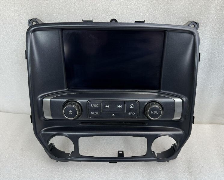 2017-2019 Chevrolet Silverado Radio Reciever Display Screen W/Control Panel OEM 2017-2019 Chevrolet Silverado Radio Reciever Display Screen W/Control Panel OEM