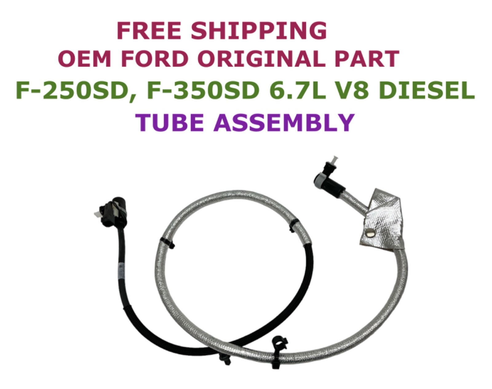 NEW 2011-2016 Ford F-250SD F-350SD Tube Assembly BC34-5J249-QC ORIGINAL NEW 2011-2016 Ford F-250SD F-350SD Tube Assembly BC34-5J249-QC ORIGINAL