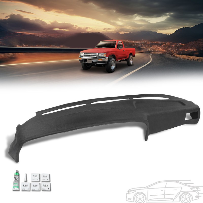 TPE Dashboard Cover Dash For 1989-1995 1993 1994 Toyota Black