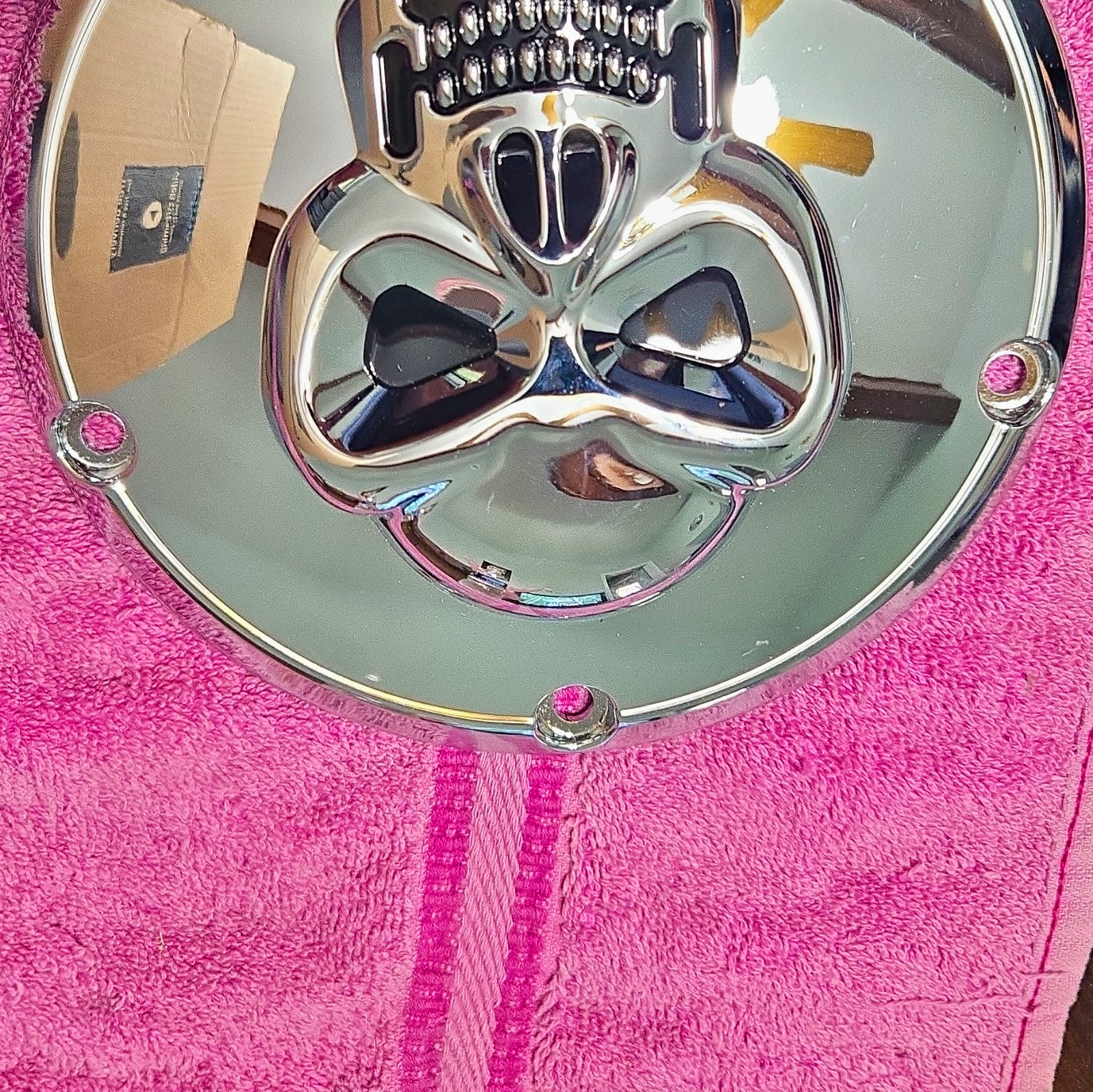 2002 Chopped Man 5 Hole Derby Cover