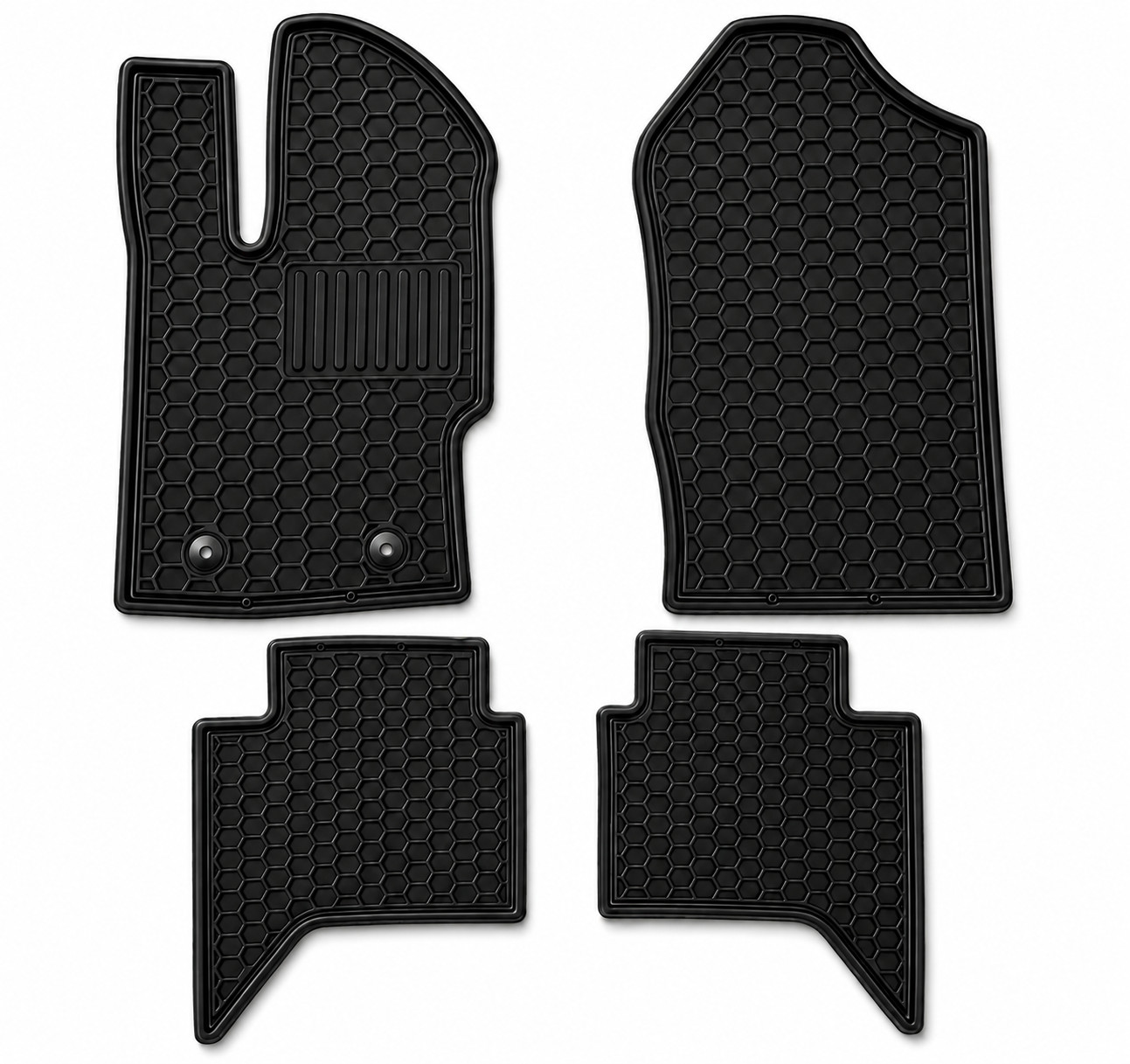 3D Floor Mats for 2024-2027 Ford Ranger SuperCrew Cab (All Trims) All Weather 3D Floor Mats for 2024-2027 Ford Ranger SuperCrew Cab (All Trims) All Weather