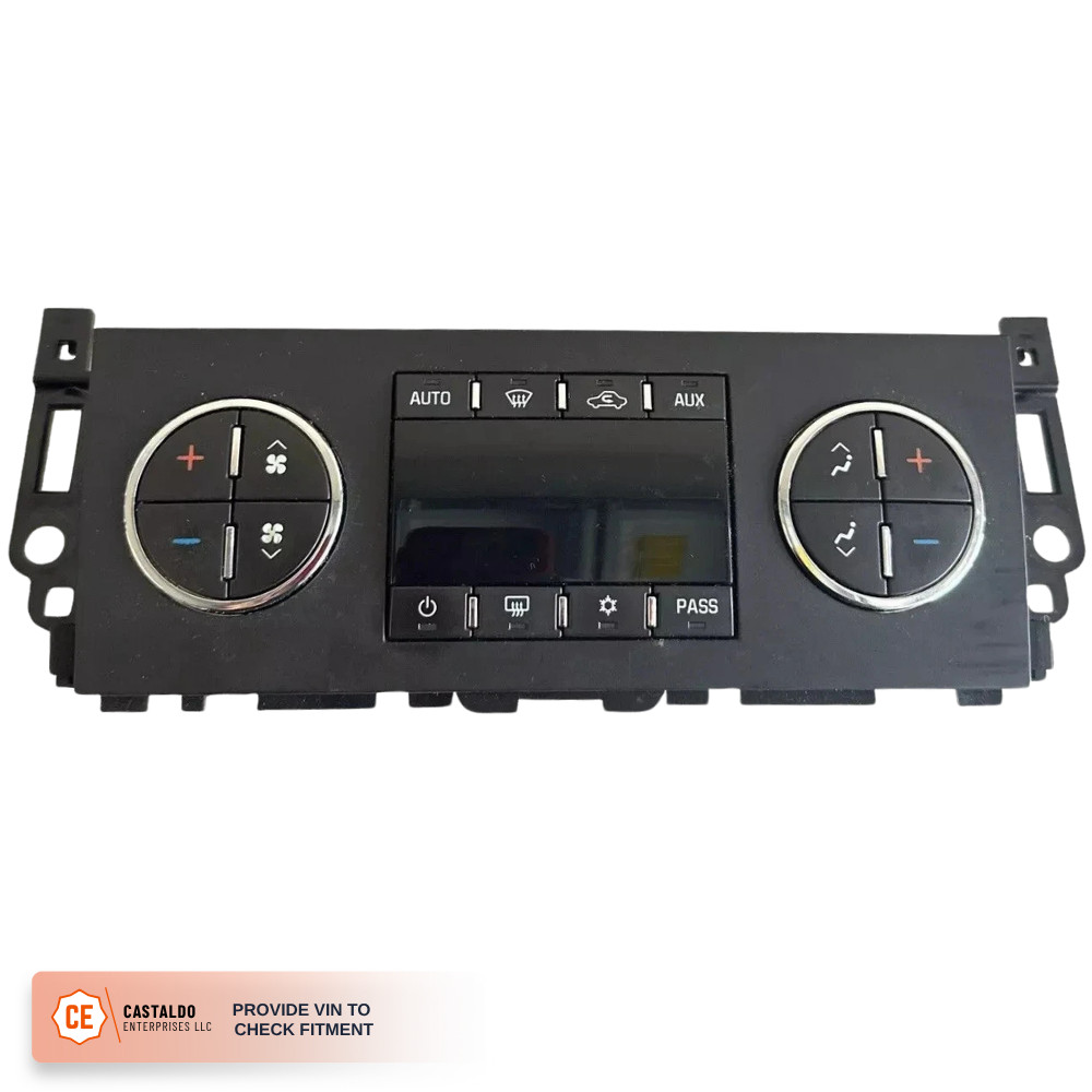 2007-2011 Chevy Tahoe GMC Yukon AC A/C Heater Temperature Climate Control OEM