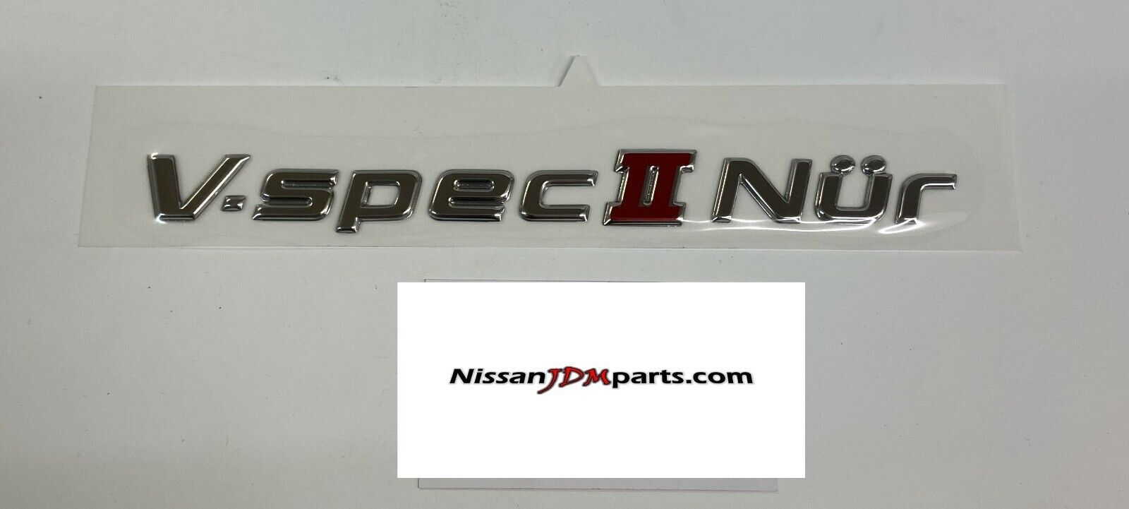 GENUINE Nissan Skyline GTR R34 Rear Bumper V-spec II Nur Emblem84896-AB060