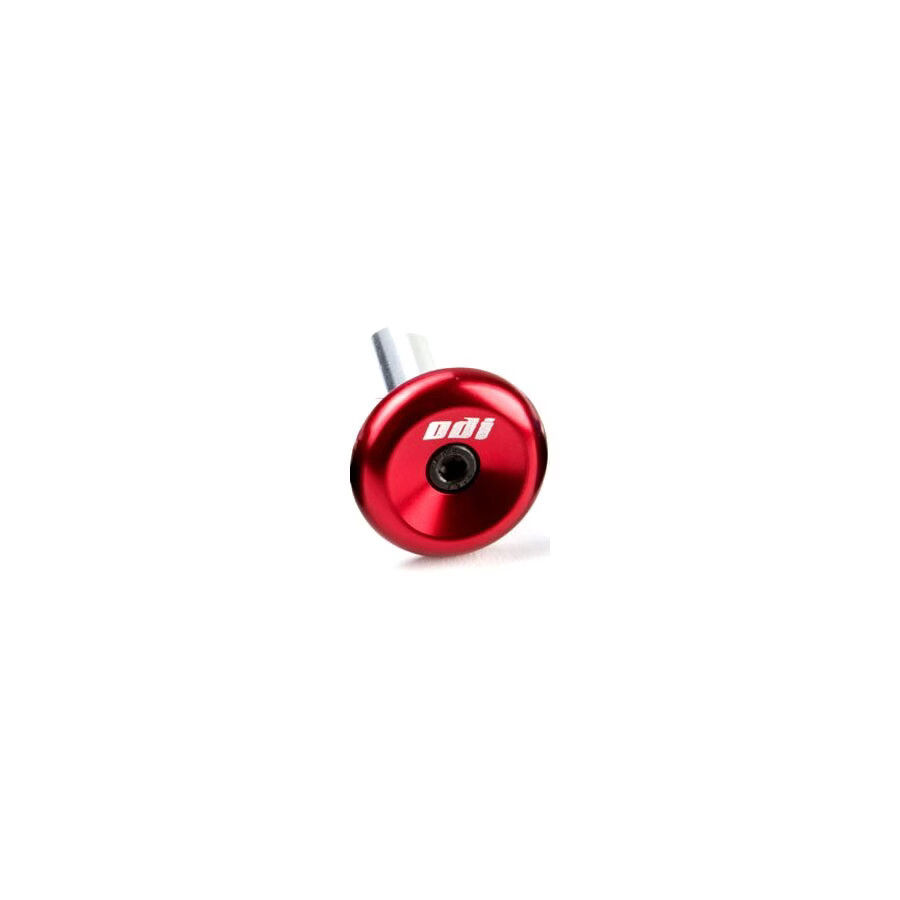 ODI Aluminum End Plug - Red L71APR