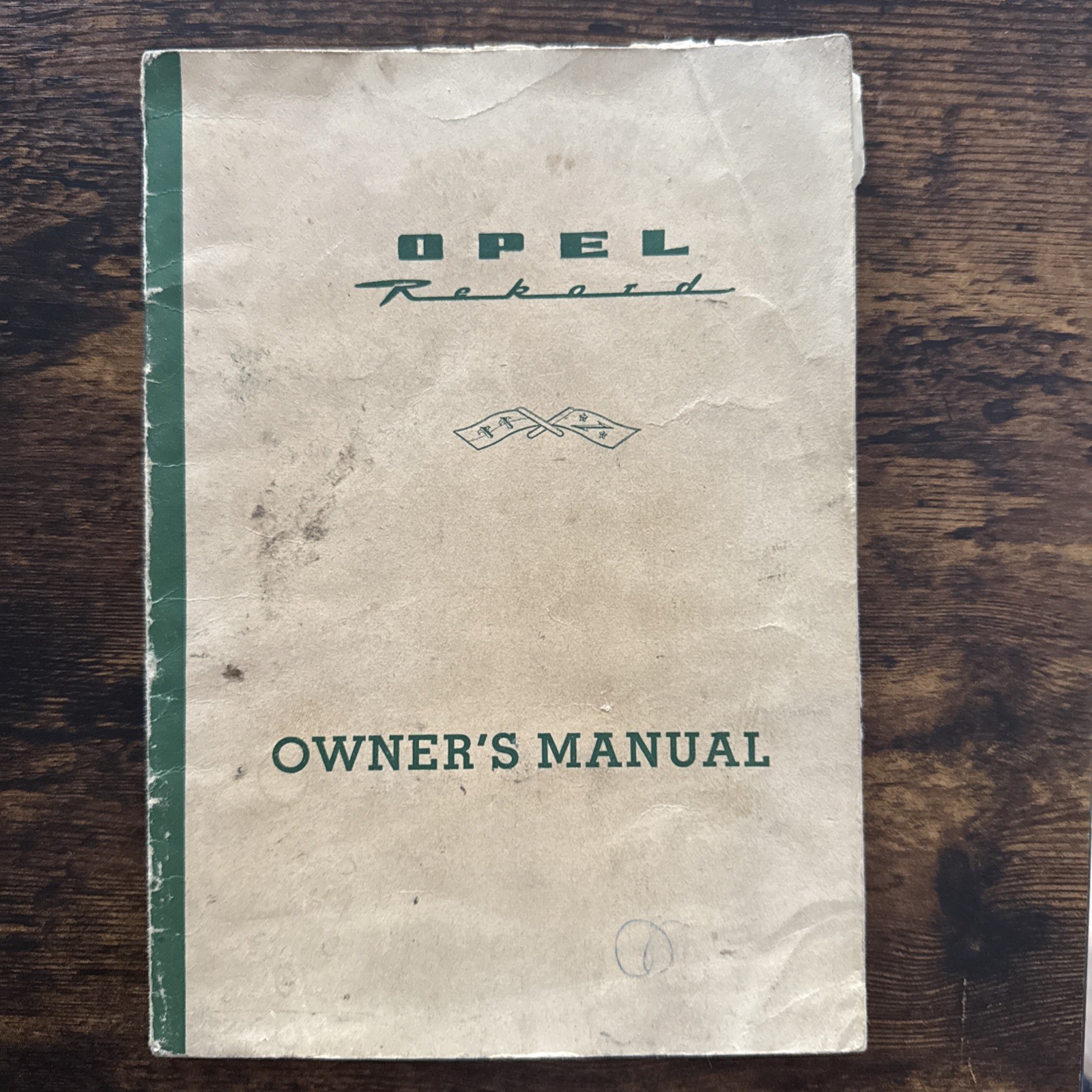 Opel Rekord Owners Manual English 1960 Edition Original Opel Rekord Owners Manual English 1960 Edition Original