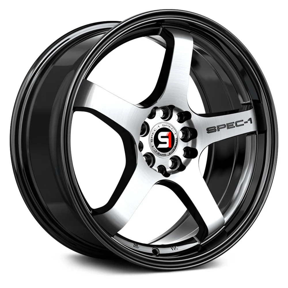Spec-1 SPT-31 Wheel 19x8.5 (38, 5x100, 73.1) Black Single Rim