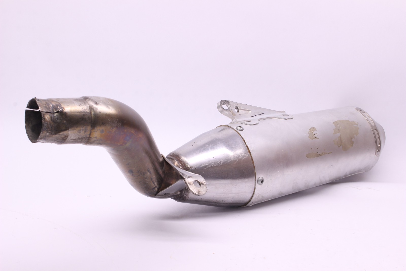 08-13 Yamaha Raptor 250 Yfm250r FMF Exhaust Pipe Muffler Slip On Can Silencer