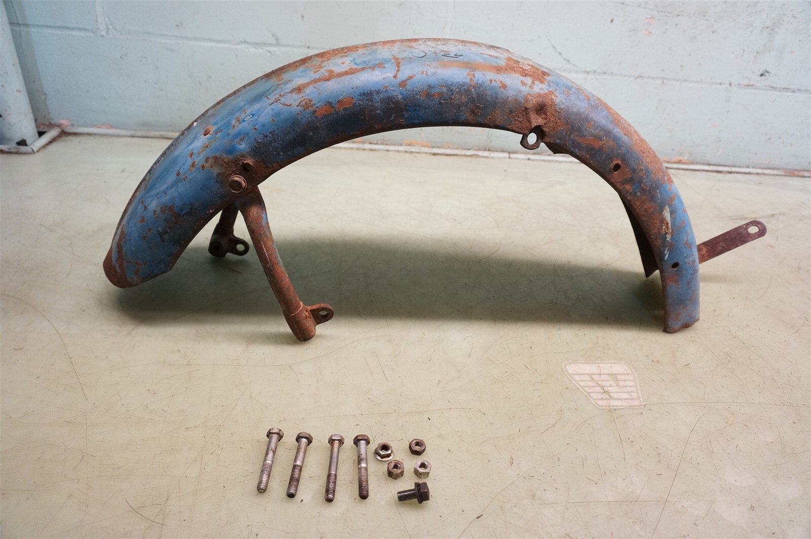 1951 BSA A10 Plunger A7 650 Golden Flash *2647 Rear Fender 