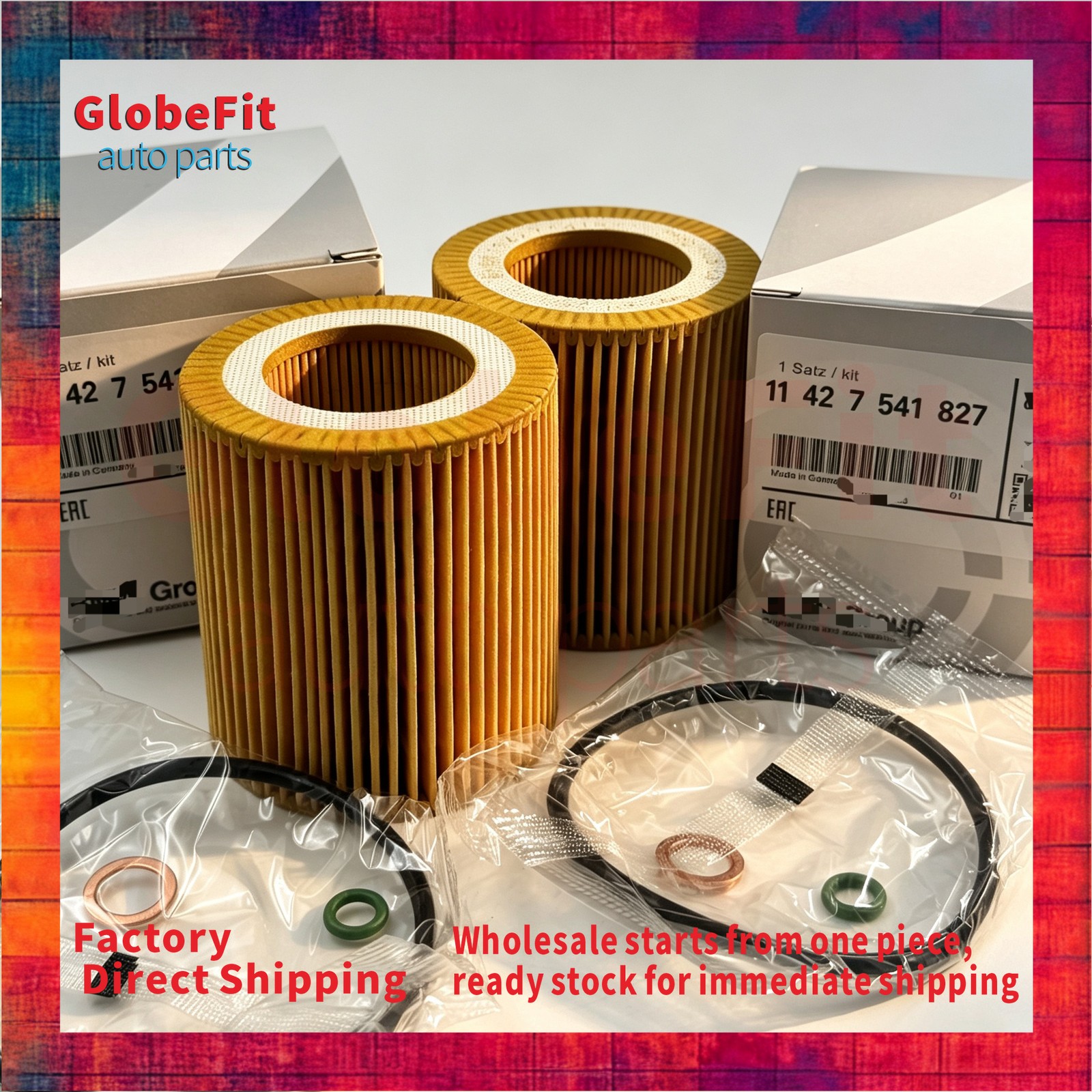 OEM 2x Oil Filter fit for BMW 320i X3 L4 2.0L 528i Z4 L6 3.0L 11427541827 NEW US OEM 2x Oil Filter fit for BMW 320i X3 L4 2.0L 528i Z4 L6 3.0L 11427541827 NEW US
