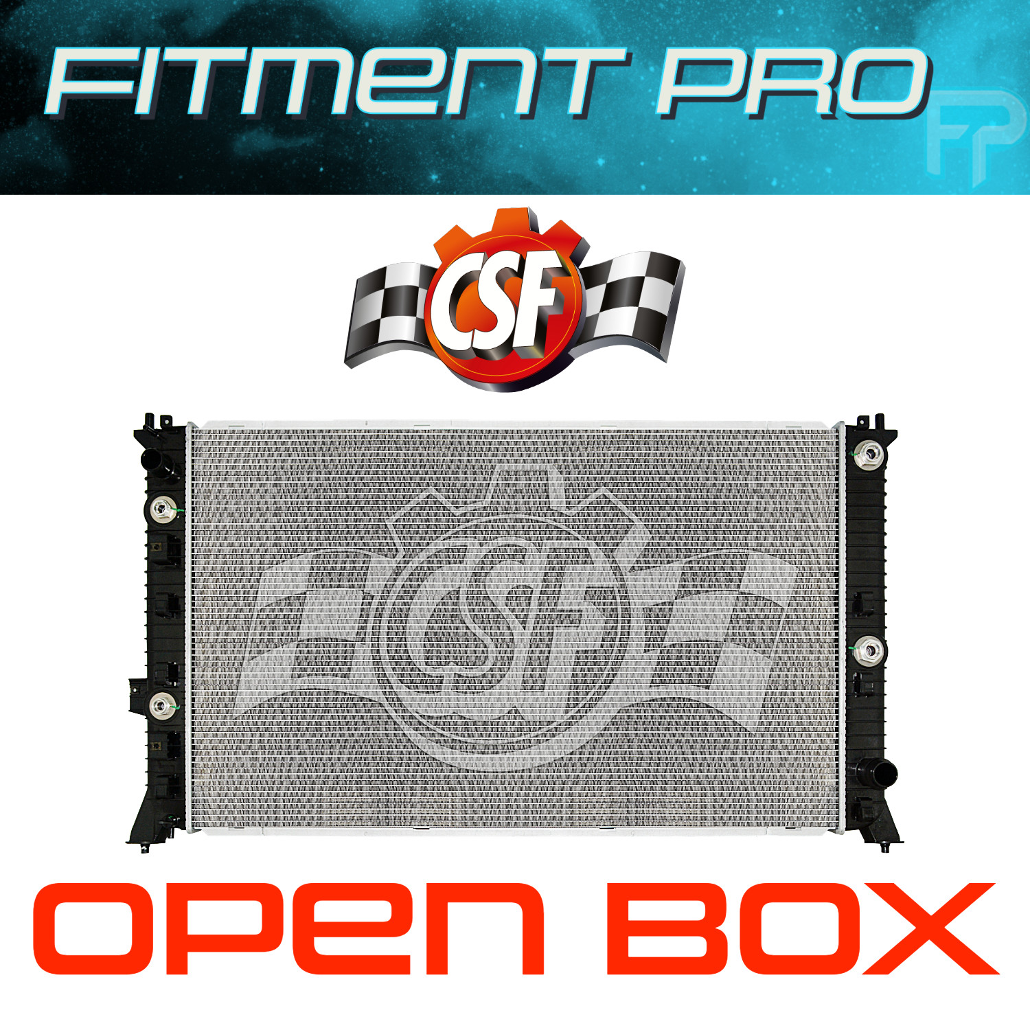 CSF 3975 Performance Radiator For 2020-26 Silverado Sierra 2500 3500 HD 6.6L Gas