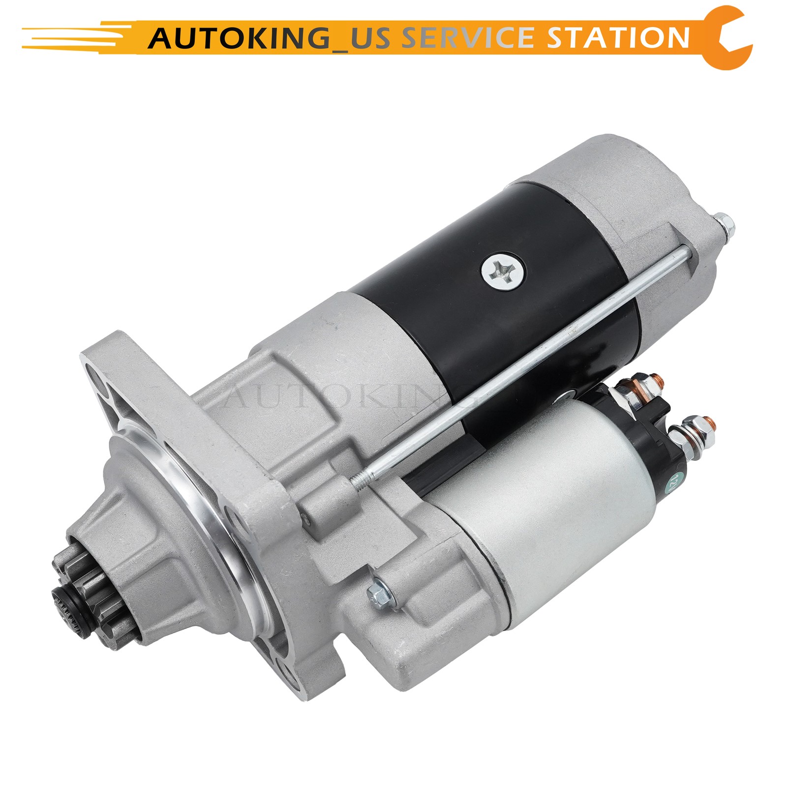 NEW Starter Motor 12V 11T 2.7KW For Komatsu Doosan Solar 50W-III 300516-00120 US
