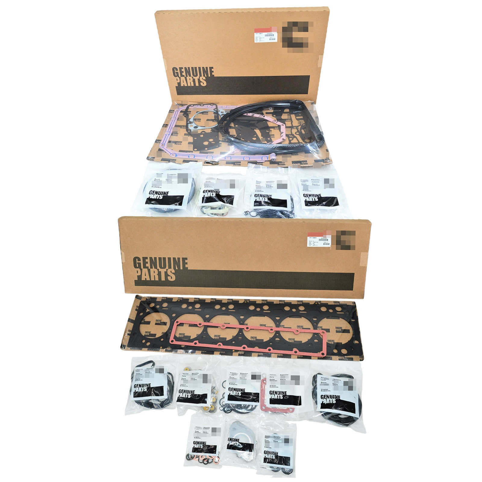 Upper+Lower Overhaul Engine Gasket Set 4955229 4955230 for Cummins 6.7L ISB QSB Upper+Lower Overhaul Engine Gasket Set 4955229 4955230 for Cummins 6.7L ISB QSB