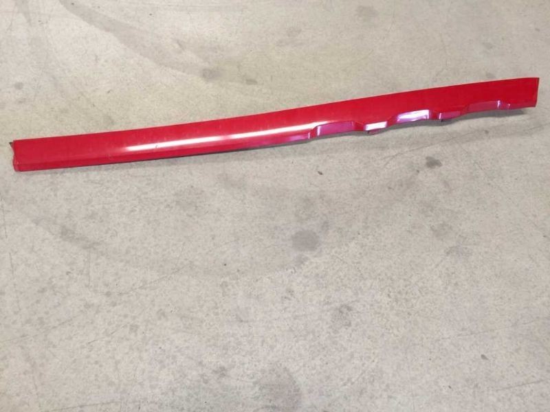 07 SATURN VUE 3.5L 75K RED - EXTERIOR RIGHT REAR TOP QUARTER TRIM ABOVE DOOR