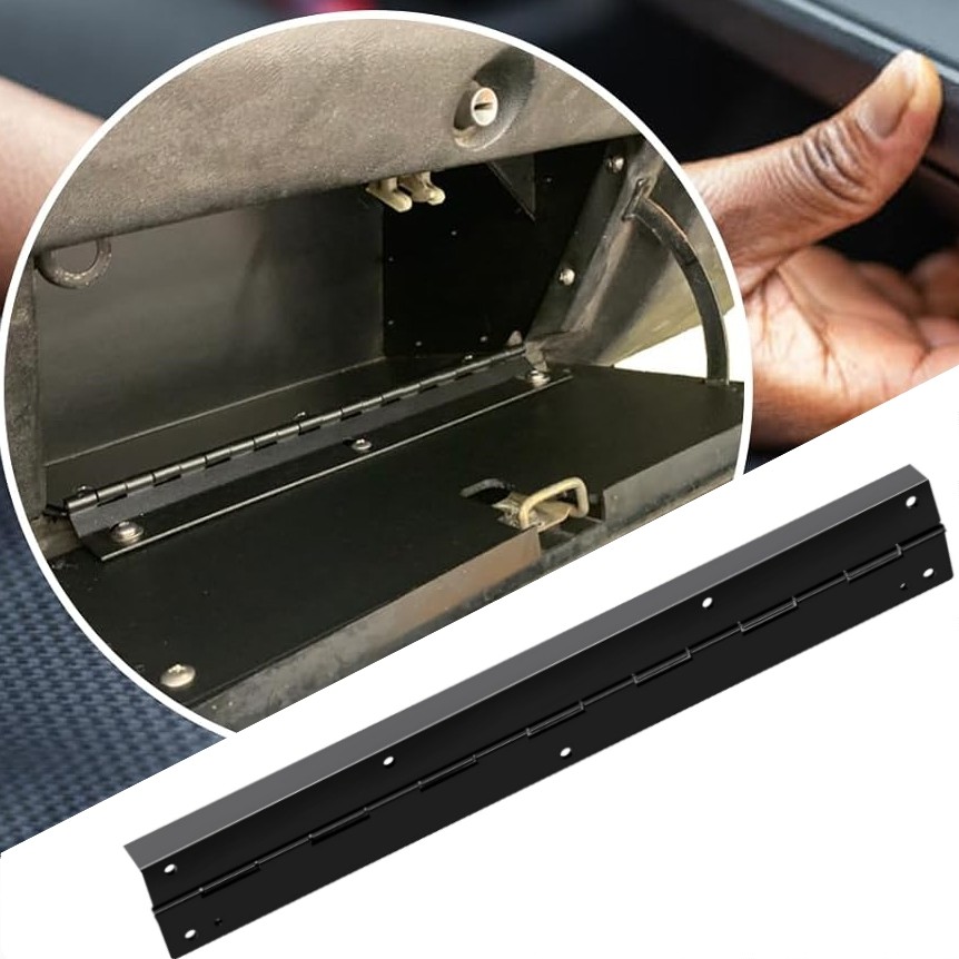 Black Replacement Glovebox Hinge Fits Honda Acty Truck Front Left Glove Box 1PCS