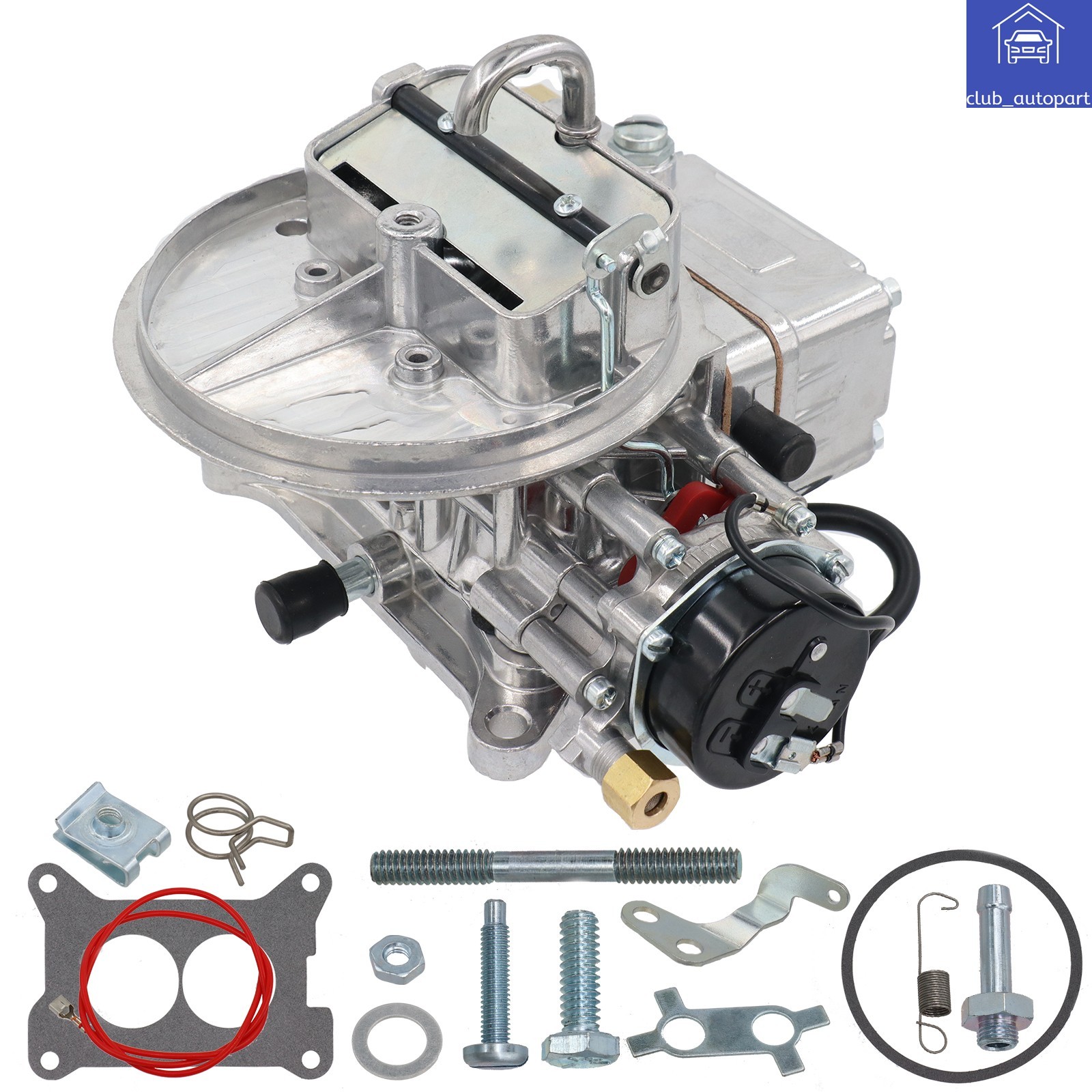 0-80402-2 For Holley 2300 Gas 2 Barrel Marine Carburetor 500 CFM Electric Choke