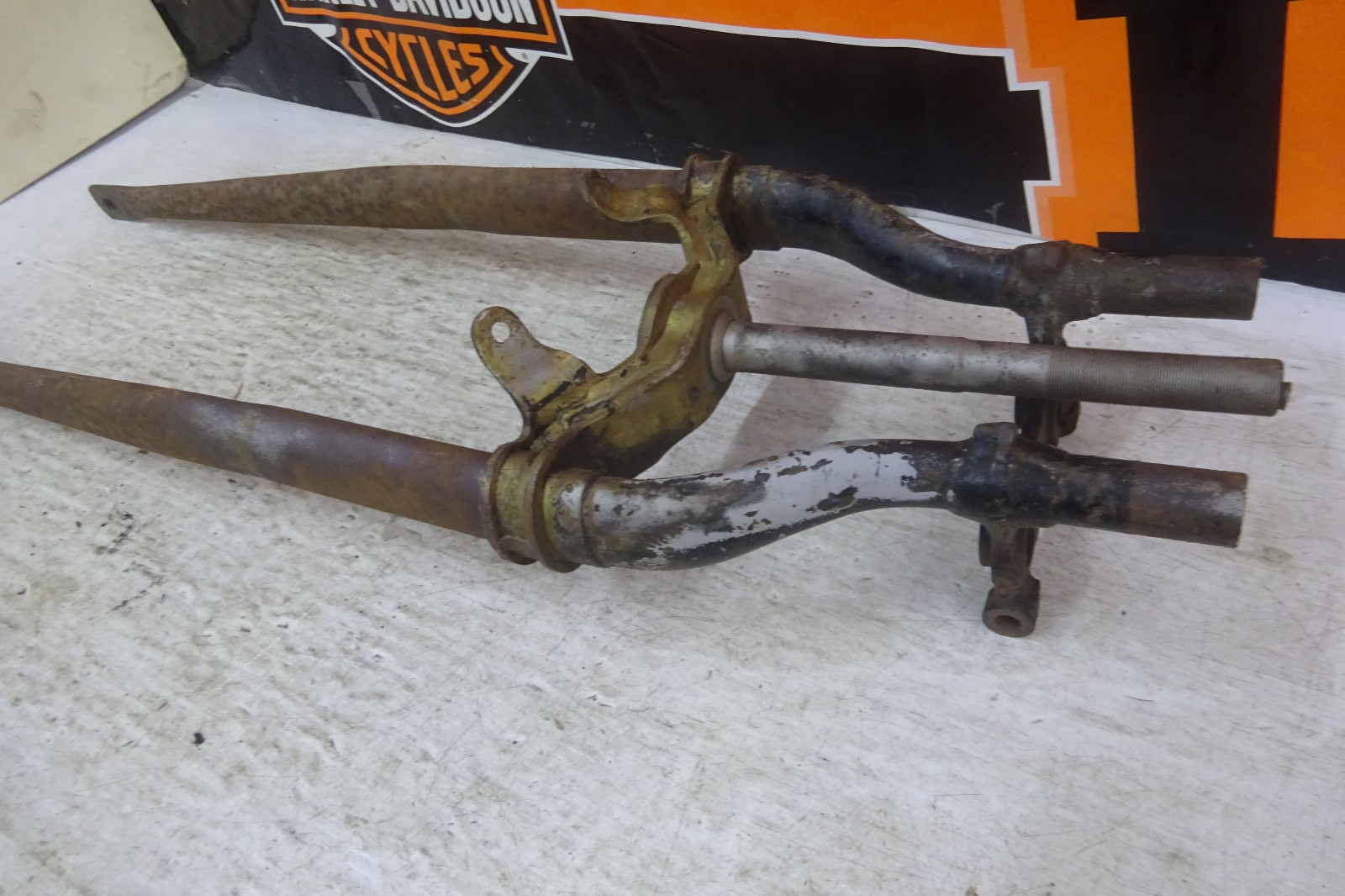 VINTAGE HARLEY-DAVIDSON OLE W WLA 45\