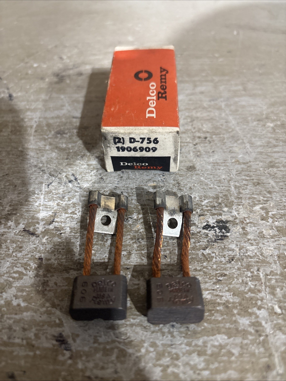 Delco Remy Starter Brushes Delco # D756 GM # 1906909 1955-1972 GM Truck & Others