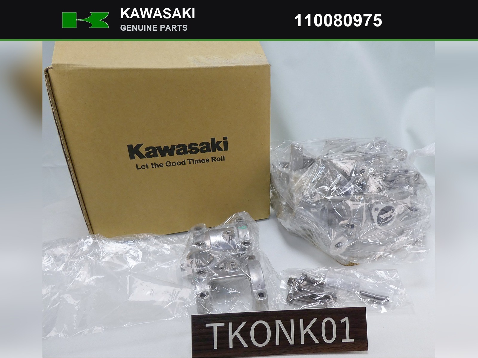 Kawasaki Genuine OEM Cylinder Head Comp 11008-0975 KX450 KX450F KX450X 2019-2023