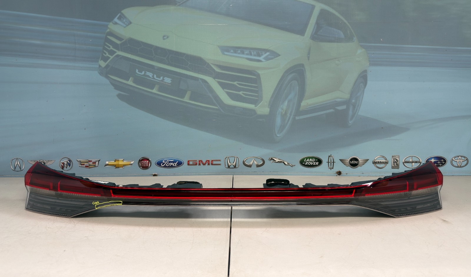 2022 - 2025 AUDI Q4 E-TRON, SPORTBACK E-TRON REAR CENTER LIGHT BAR LED OEM USED