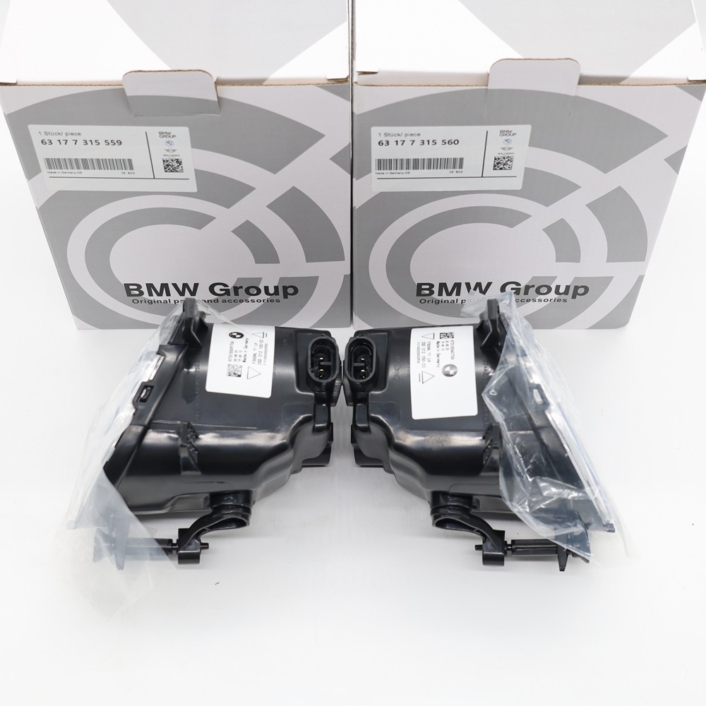 US Pair LED Fog Light Lamps Fit For BMW 3 Series F30 35 320i 328d 330e 2012-2018