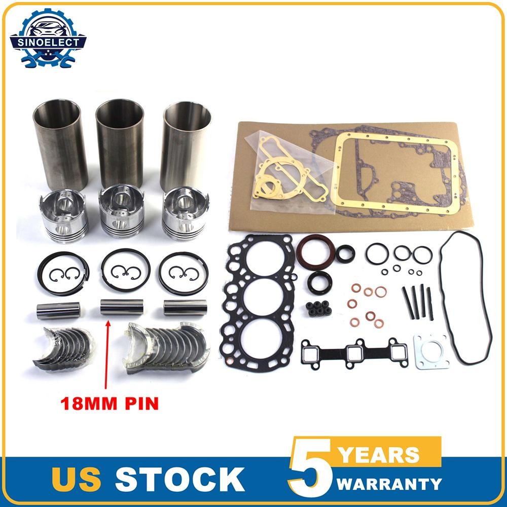 18mm Pin L3E L3E-61SDH L3E-61TG Engine Overhaul Rebuild Kit For Mitsubishi Volvo