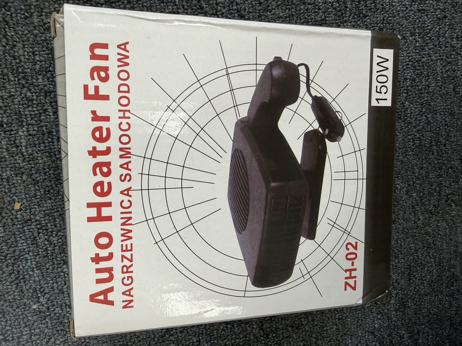 Auto Heater Fan 150w 12v Auto Heater Fan 150w 12v