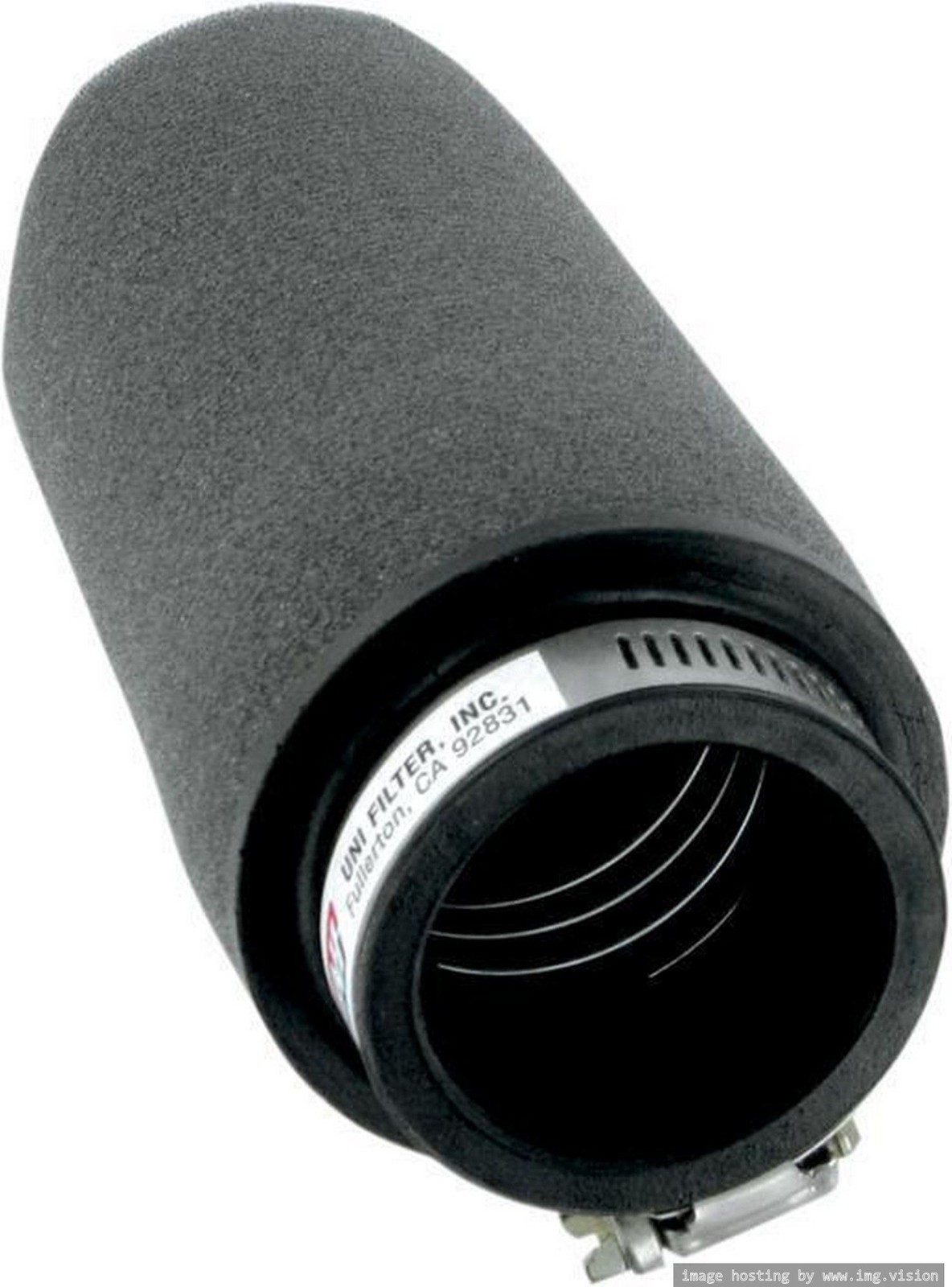 Uni Universal Clamp-On Pod Air Filter Straight 1-1/2
