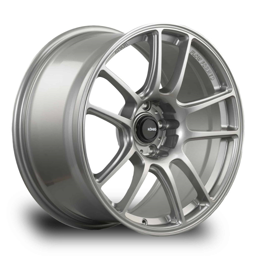 KONIG Heliogram Rim 18X8.5 5X114.3 Offset 32 Titanium Metallic (Quantity of 1)