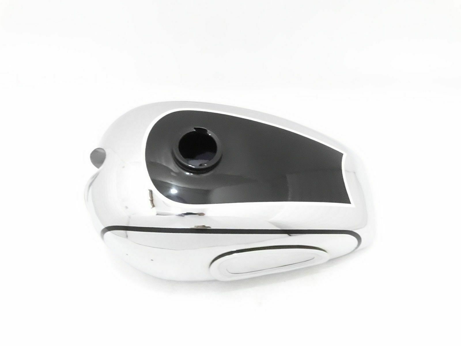 HOREX RESIDENT BOTTOM BLACK CHROME FUEL PETROL TANK ECs
