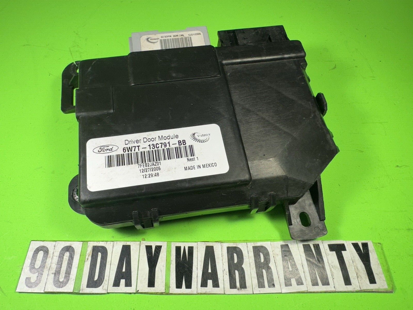 2006-08 FORD LINCOLN MERCURY KEYLESS ENTRY DOOR MODULE 6W7T-13C791-BB OEM 2006-08 FORD LINCOLN MERCURY KEYLESS ENTRY DOOR MODULE 6W7T-13C791-BB OEM
