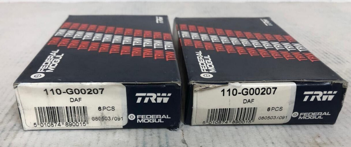 12 pcs/2 Boxes Valve Guide 110-G00207 TRW FITS DAF F 1100 (1974/01 - X) 12 pcs/2 Boxes Valve Guide 110-G00207 TRW FITS DAF F 1100 (1974/01 - X)